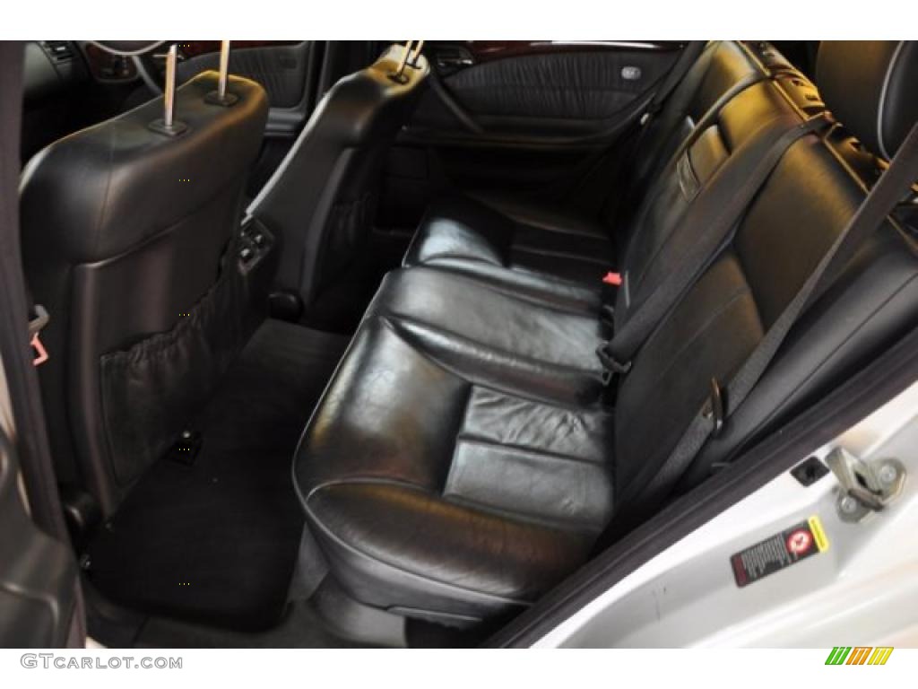 Charcoal Interior 2001 Mercedes-Benz E 320 4Matic Wagon Photo #46721676