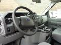 2011 Oxford White Ford E Series Van E350 XLT Extended Passenger  photo #12