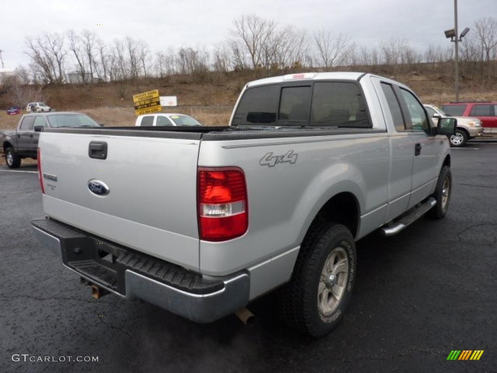 2006 F150 XLT SuperCab 4x4 - Silver Metallic / Medium/Dark Flint photo #2