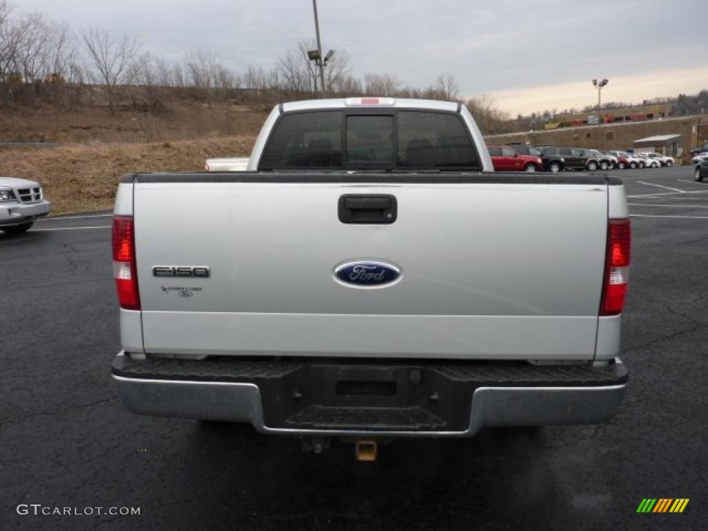 2006 F150 XLT SuperCab 4x4 - Silver Metallic / Medium/Dark Flint photo #3