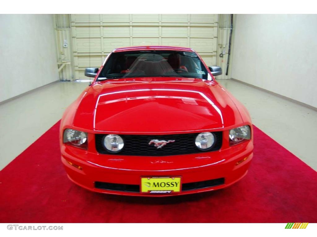 2006 Mustang GT Premium Coupe - Torch Red / Red/Dark Charcoal photo #2