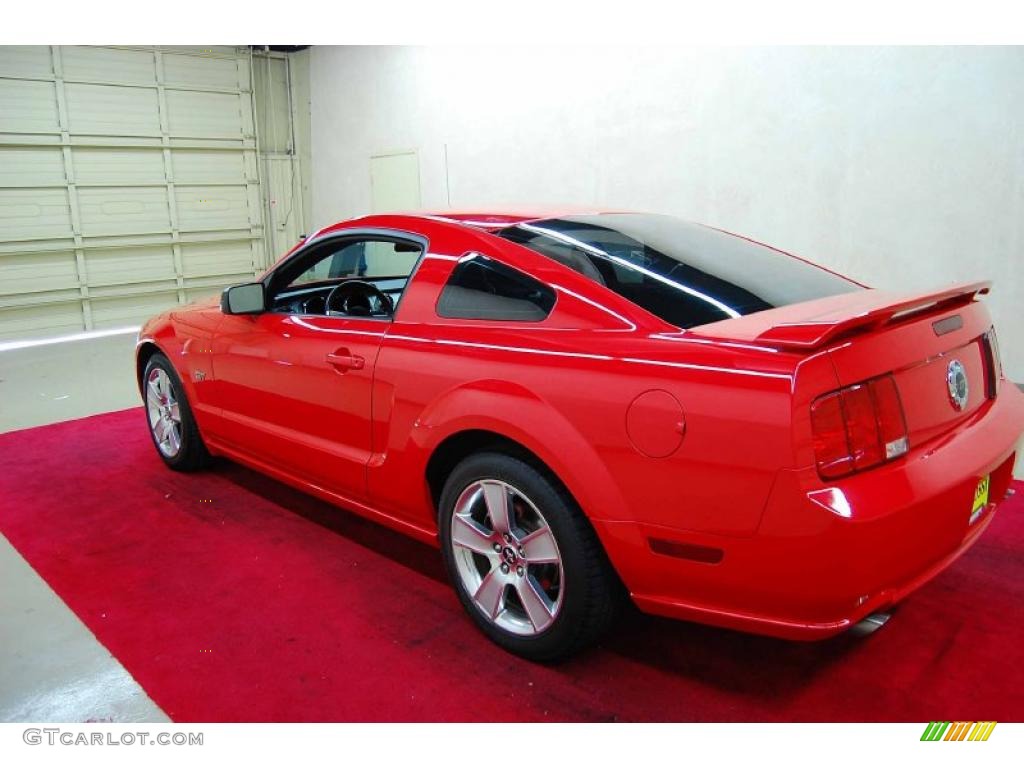 2006 Mustang GT Premium Coupe - Torch Red / Red/Dark Charcoal photo #4