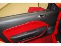 Red/Dark Charcoal Door Panel Photo for 2006 Ford Mustang #46723413