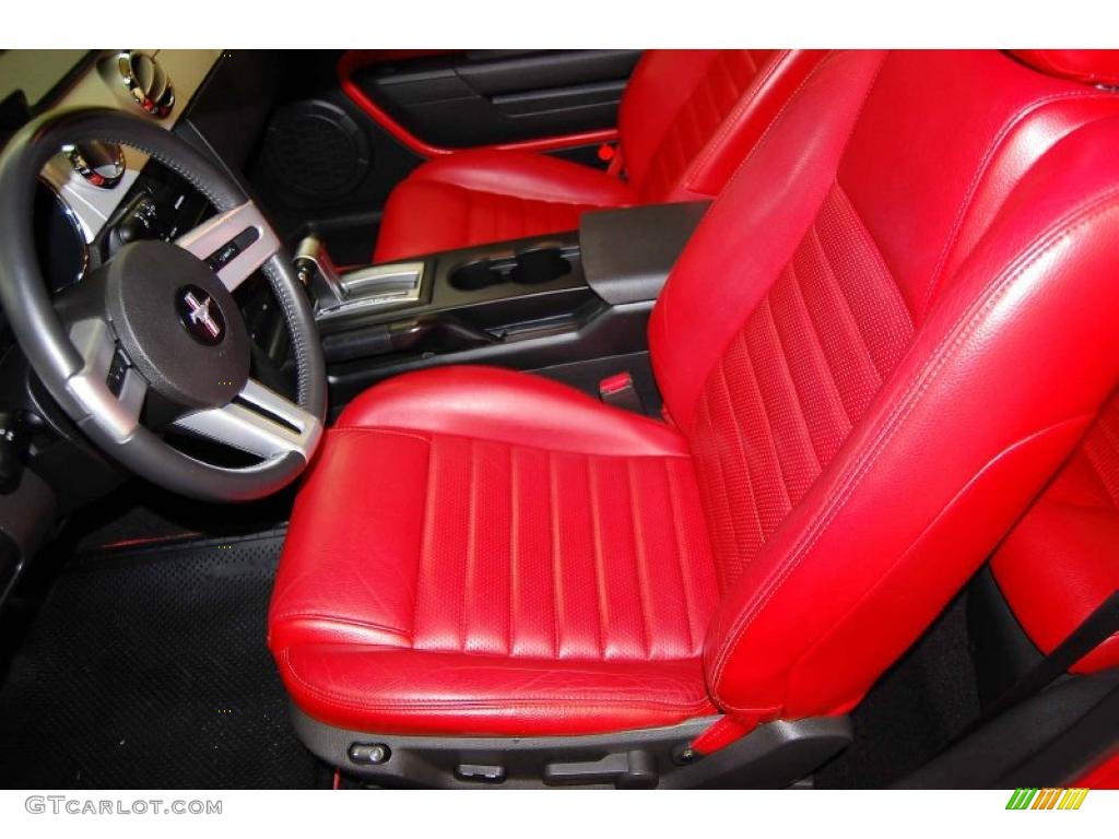 2006 Mustang GT Premium Coupe - Torch Red / Red/Dark Charcoal photo #10