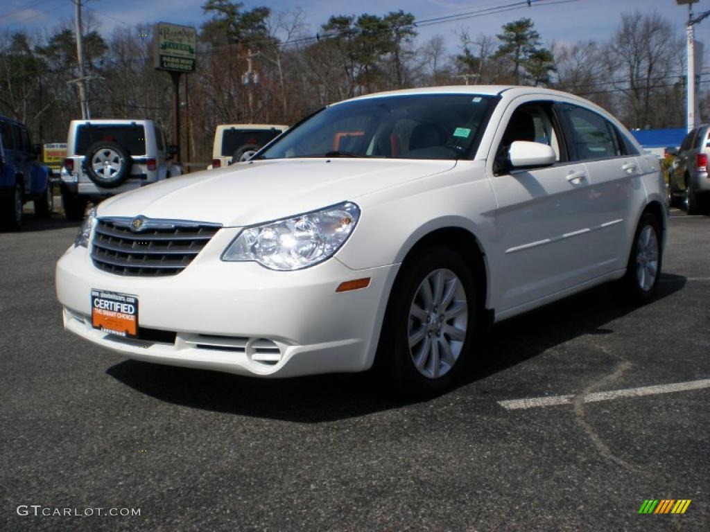 2010 Sebring Limited Sedan - Stone White / Dark Slate Gray photo #1