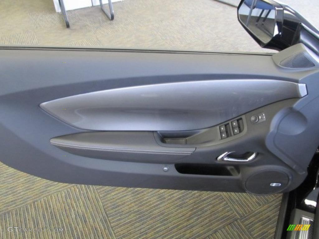 2011 Chevrolet Camaro SS/RS Convertible Black Door Panel Photo #46724409