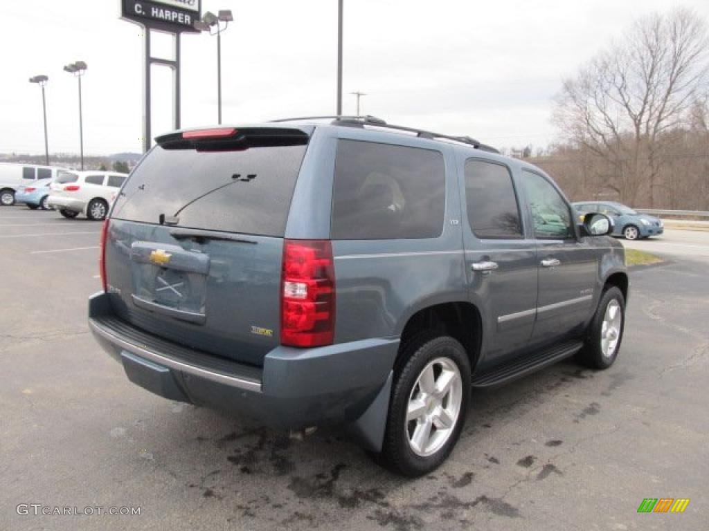 2009 Tahoe LTZ 4x4 - Blue Granite Metallic / Light Titanium photo #9