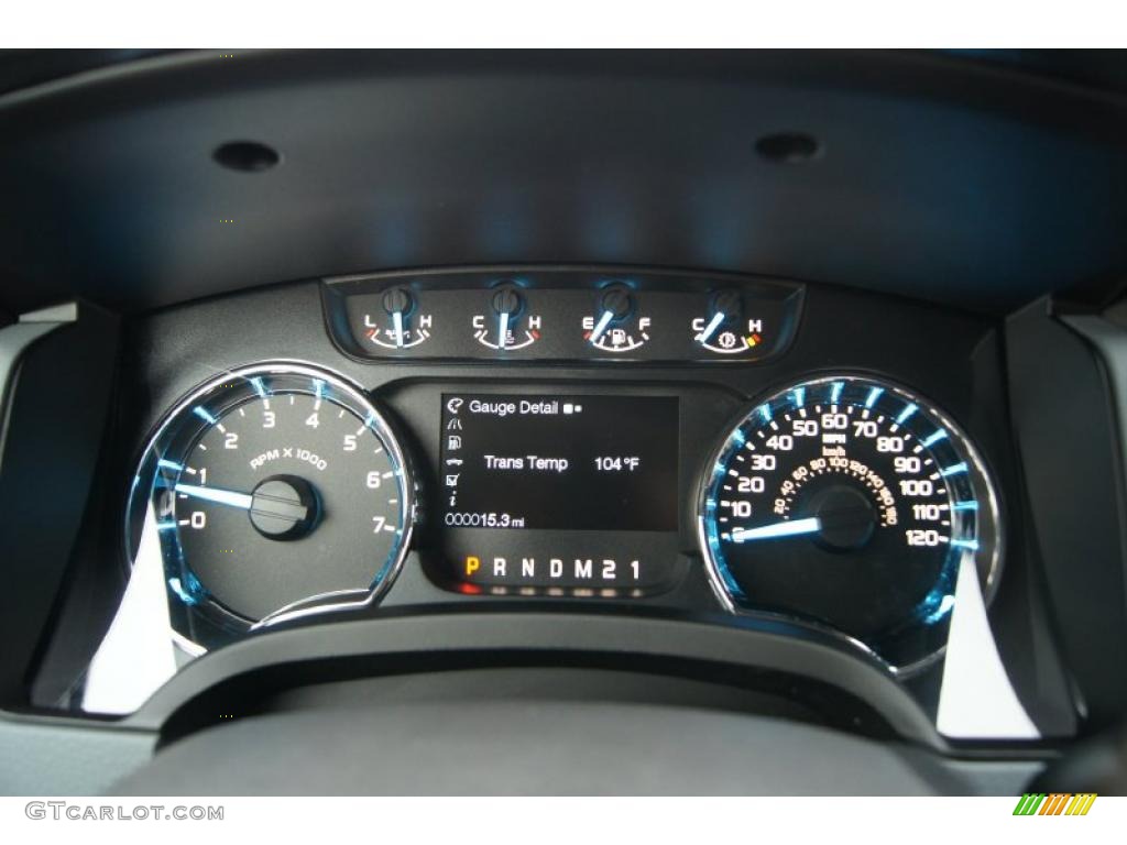 2011 Ford F150 XLT SuperCab 4x4 Gauges Photo #46724970