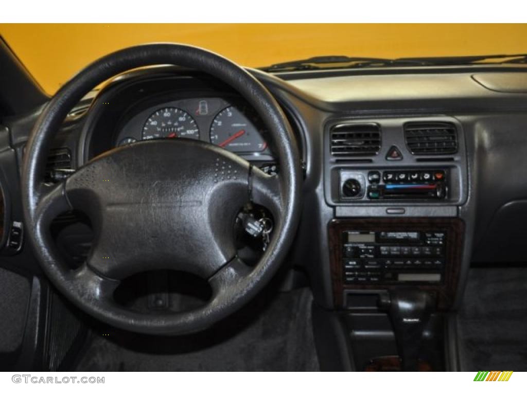 1997 Legacy Outback Wagon - Deep Sapphire Pearl / Grey photo #5