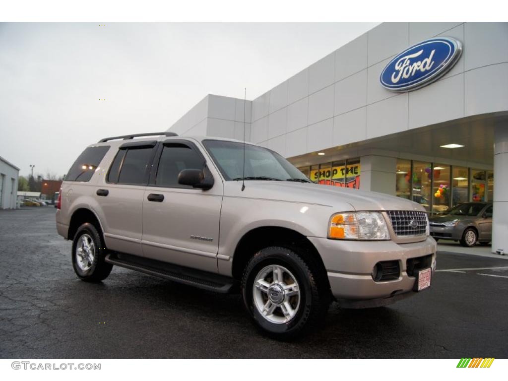 Silver Birch Metallic Ford Explorer