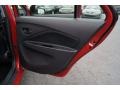 Dark Charcoal 2009 Toyota Yaris Sedan Door Panel