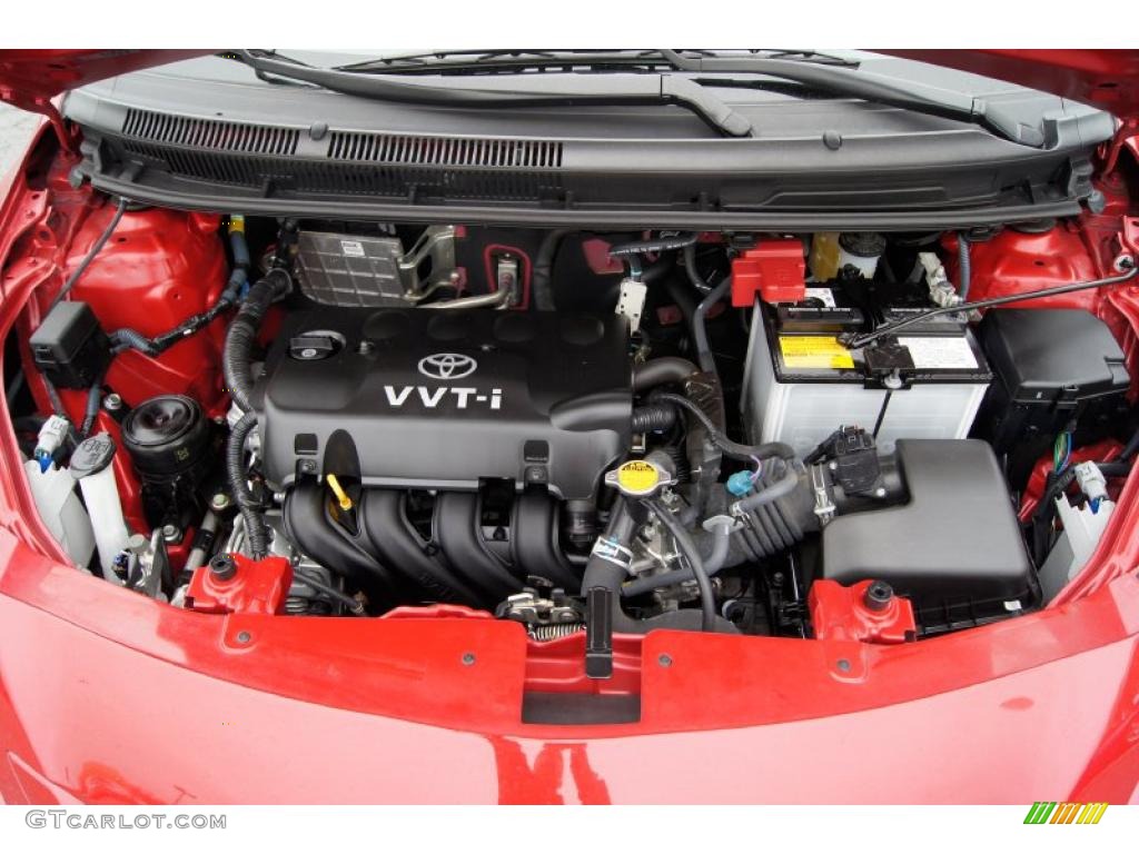 2009 Toyota Yaris Sedan 1.5 Liter DOHC 16-Valve VVT-i 4 Cylinder Engine Photo #46726692