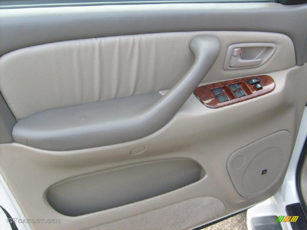 2005 Toyota Sequoia Limited 4WD Taupe Door Panel Photo #46726833
