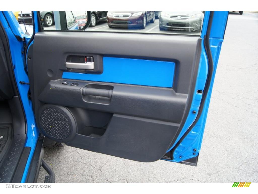 2008 Toyota FJ Cruiser 4WD Dark Charcoal Door Panel Photo #46727166