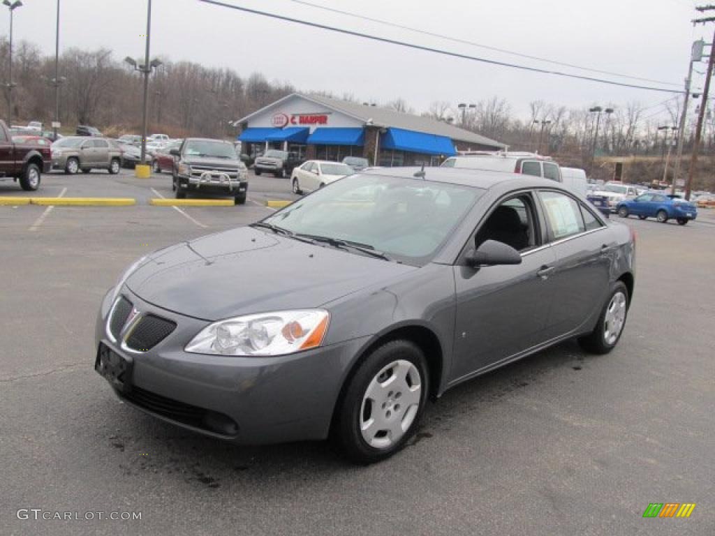 Dark Steel Gray Metallic 2008 Pontiac G6 Value Leader Sedan Exterior Photo #46727219