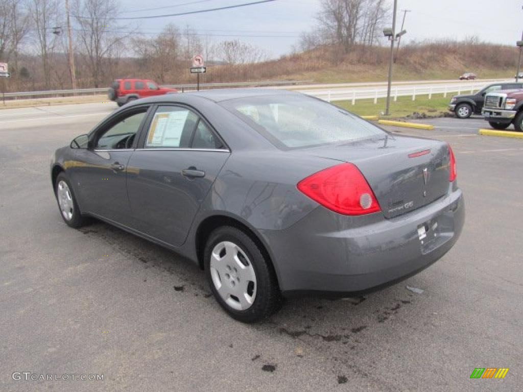 Dark Steel Gray Metallic 2008 Pontiac G6 Value Leader Sedan Exterior Photo #46727250