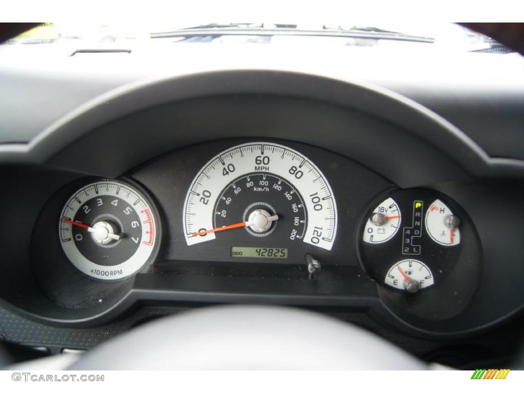 2008 Toyota FJ Cruiser 4WD Gauges Photo #46727286