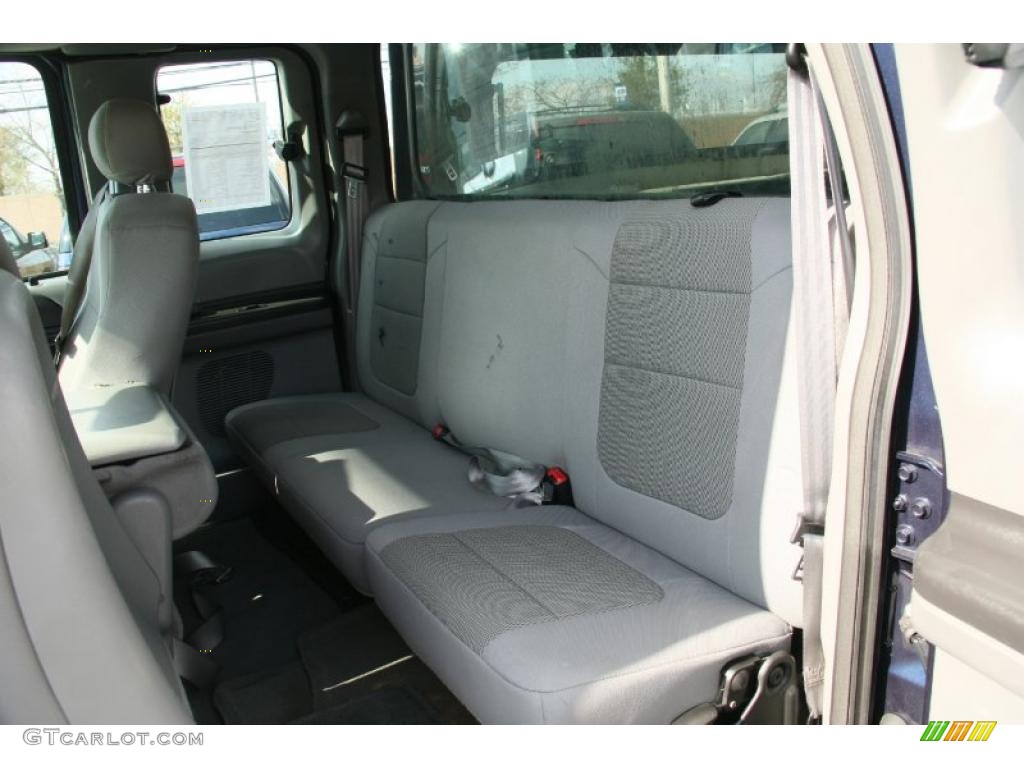 Medium Flint Interior 2006 Ford F250 Super Duty XLT SuperCab 4x4 Photo #46727793