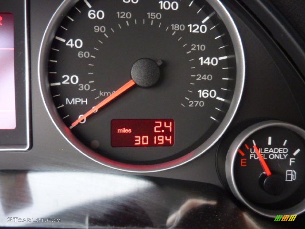 2008 A4 2.0T quattro S-Line Sedan - Brilliant Black / Black photo #20