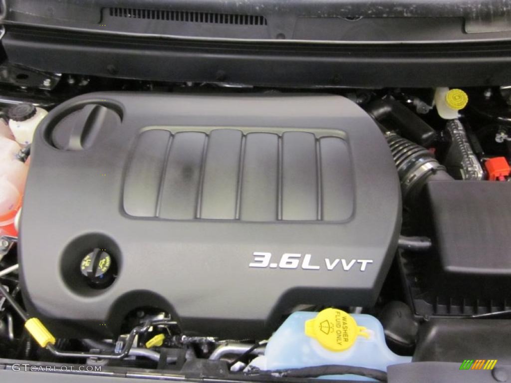 2011 Dodge Journey Mainstreet 3.6 Liter DOHC 24-Valve VVT Pentastar V6 Engine Photo #46728357