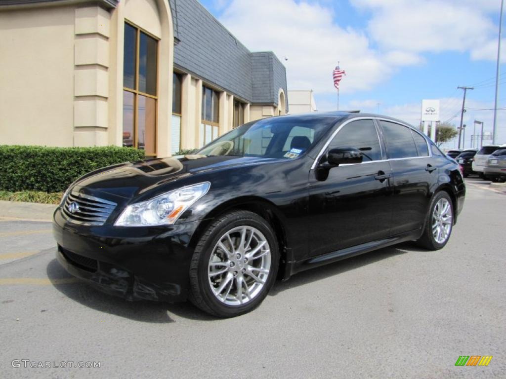 Black Obsidian 2008 Infiniti G 35 S Sport Sedan Exterior Photo #46728948