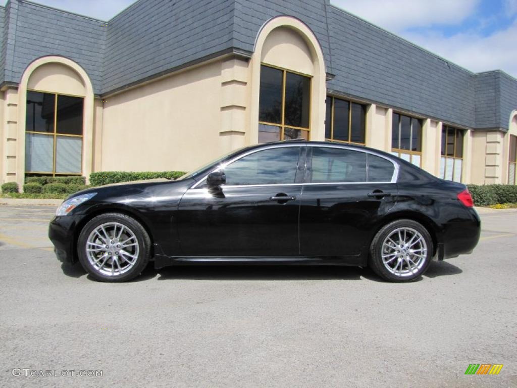 Black Obsidian 2008 Infiniti G 35 S Sport Sedan Exterior Photo #46728966