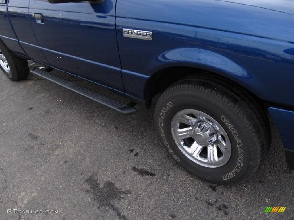 2009 Ranger XLT SuperCab 4x4 - Vista Blue Metallic / Medium Dark Flint photo #4