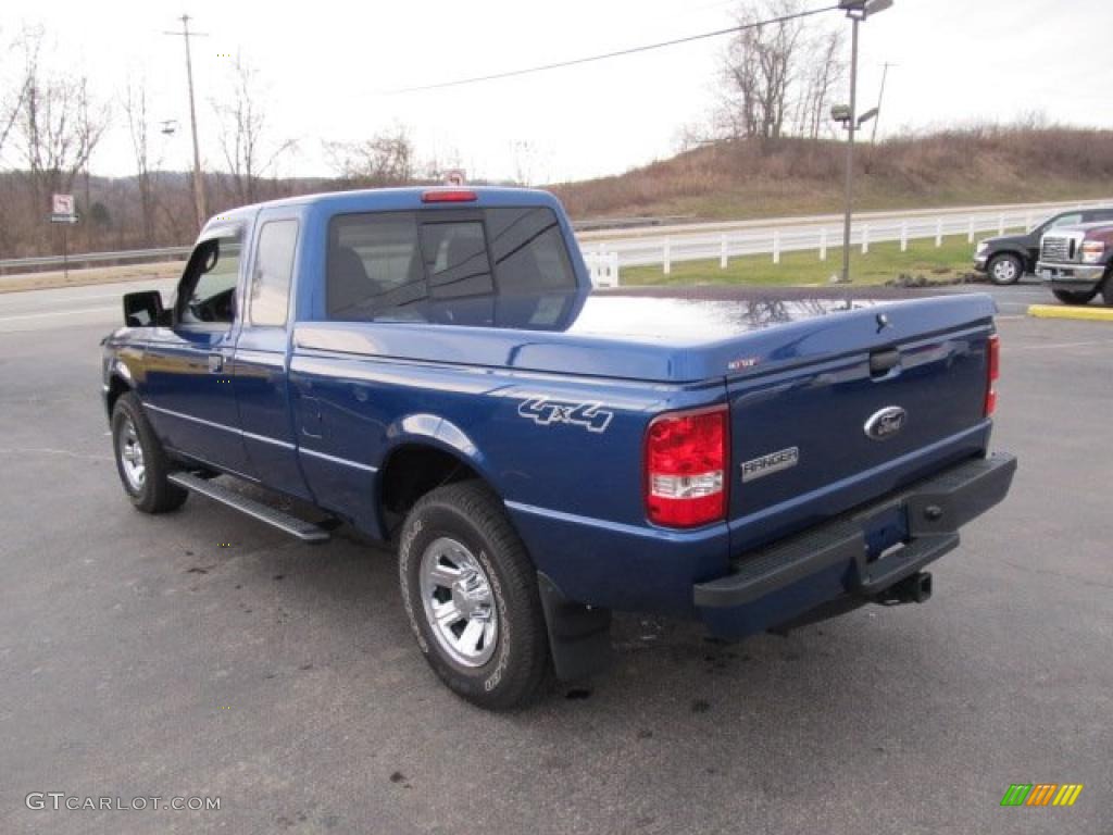 Vista Blue Metallic 2009 Ford Ranger XLT SuperCab 4x4 Exterior Photo #46729077