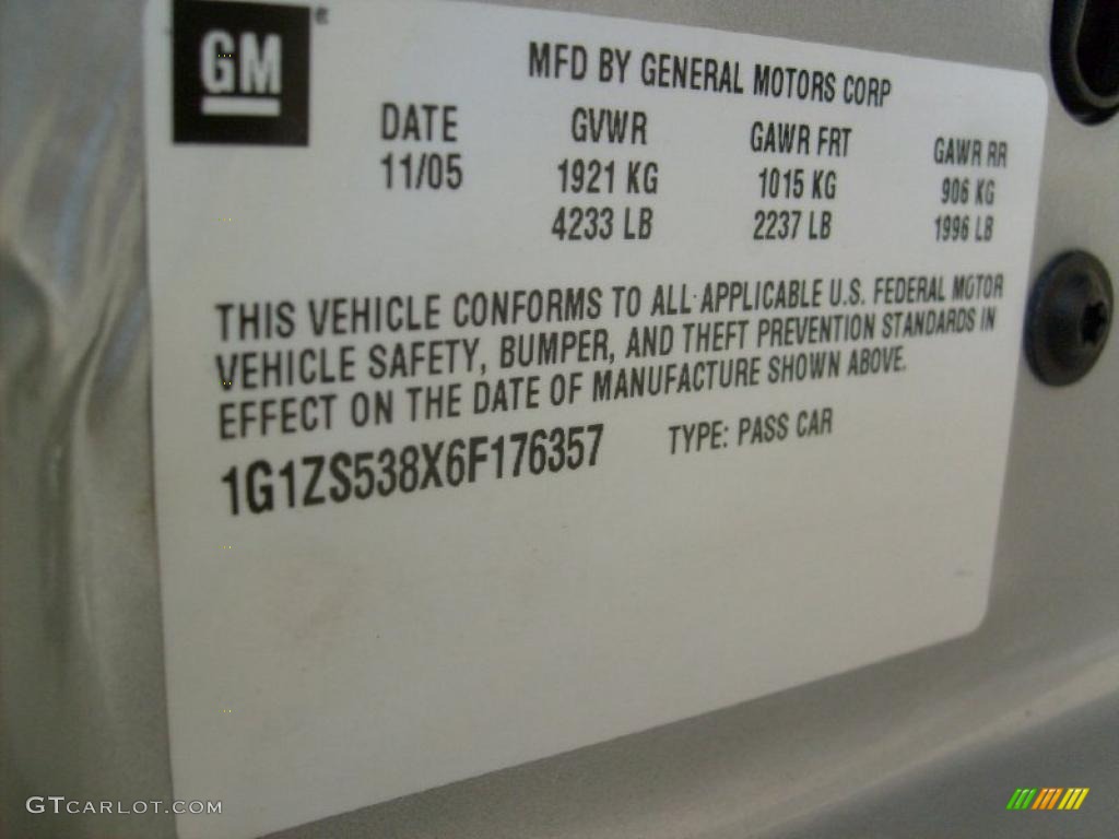 2006 Malibu LS Sedan - Silverstone Metallic / Titanium Gray photo #23