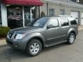 2008 Storm Gray Nissan Pathfinder SE 4x4  photo #1