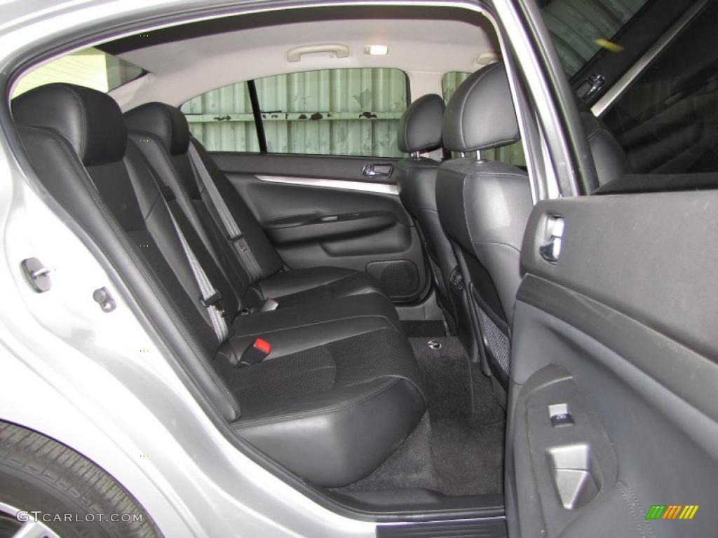 Graphite Interior 2010 Infiniti G 37 Sedan Photo #46729980
