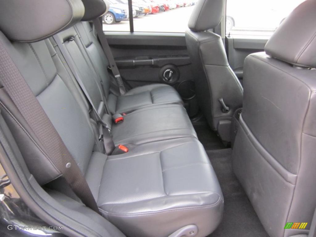 Dark Slate Gray Interior 2010 Jeep Commander Limited 4x4 Photo #46730001