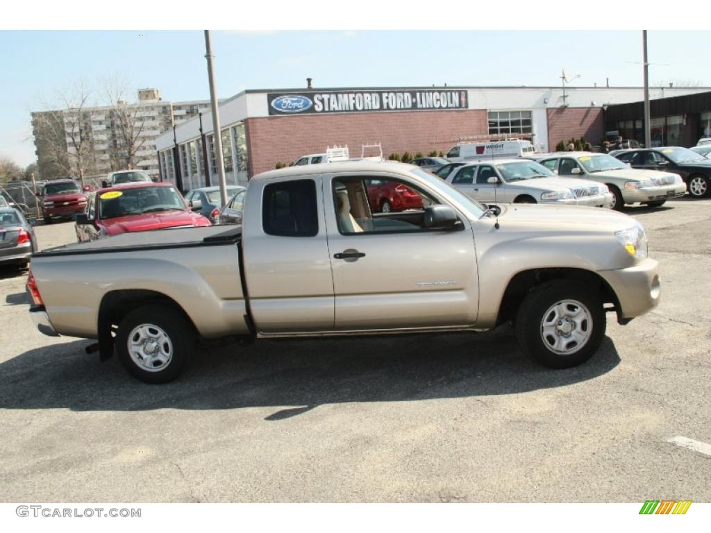 2007 Tacoma Access Cab - Desert Sand Mica / Taupe photo #4