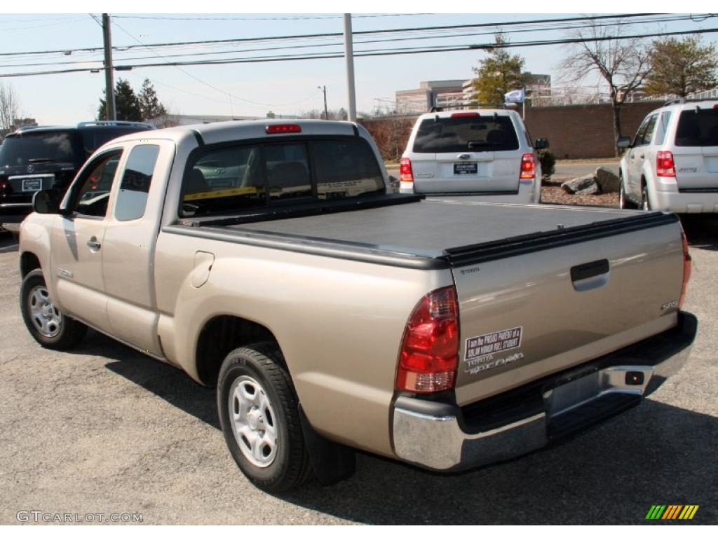 2007 Tacoma Access Cab - Desert Sand Mica / Taupe photo #8