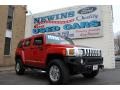2007 Victory Red Hummer H3 X  photo #1