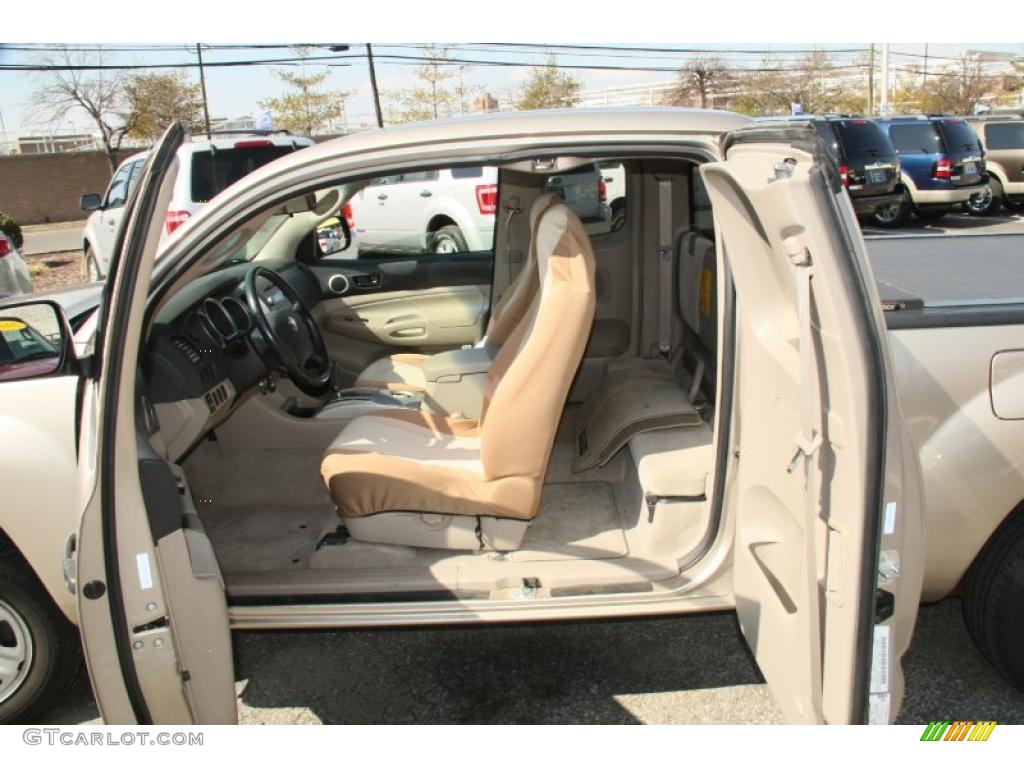 2007 Tacoma Access Cab - Desert Sand Mica / Taupe photo #13