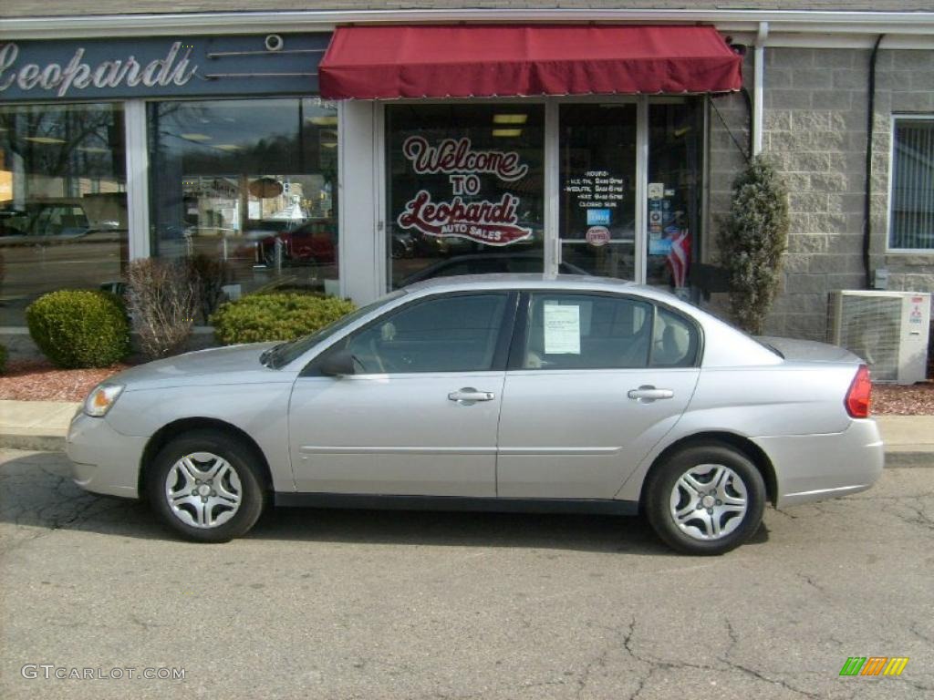 2006 Malibu LS Sedan - Silverstone Metallic / Titanium Gray photo #2