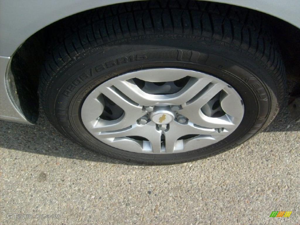 2006 Malibu LS Sedan - Silverstone Metallic / Titanium Gray photo #8