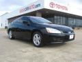2007 Nighthawk Black Pearl Honda Accord EX-L Coupe  photo #1