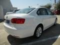 2011 Candy White Volkswagen Jetta SE Sedan  photo #7