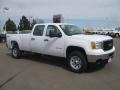 Summit White - Sierra 3500HD Work Truck Crew Cab 4x4 Photo No. 1