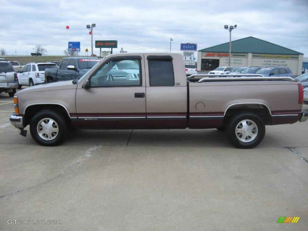 Light Autumnwood Metallic 1997 Chevrolet C/K C1500 Silverado Extended Cab Exterior Photo #46731831