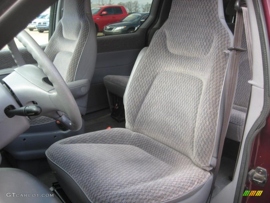 Mist Gray Interior 1998 Plymouth Voyager SE Photo #46732287