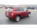 2011 Deep Cherry Red Crystal Pearl Jeep Compass 2.4 Latitude 4x4  photo #4