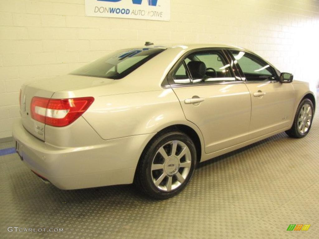 2008 MKZ AWD Sedan - Silver Birch Metallic / Dark Charcoal photo #3