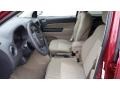 Dark Slate Gray/Light Pebble Beige 2011 Jeep Compass 2.4 Latitude 4x4 Interior Color