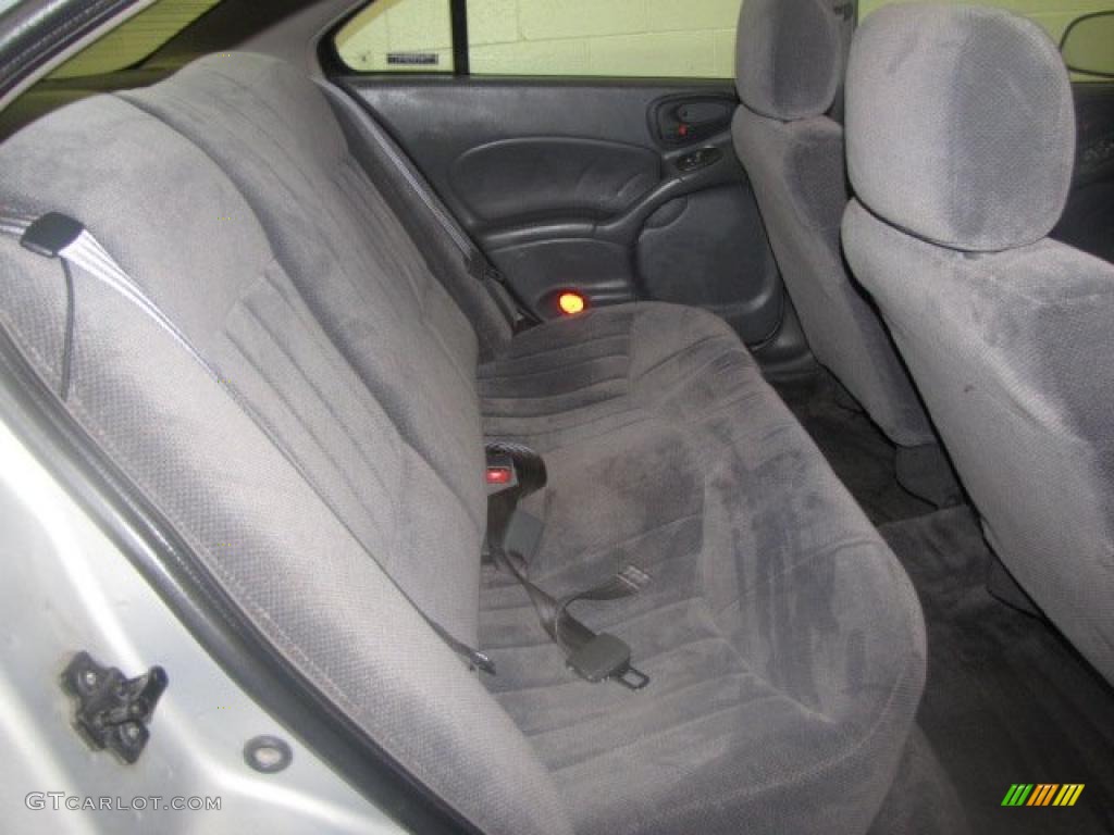 2000 Grand Am SE Sedan - Silvermist Metallic / Dark Pewter photo #16