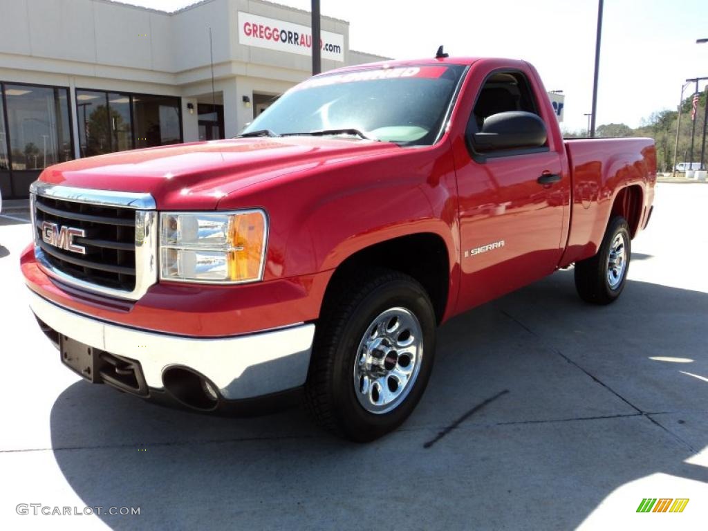 Fire Red GMC Sierra 1500