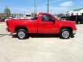 2008 Fire Red GMC Sierra 1500 Regular Cab  photo #4