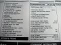 2011 Chevrolet Tahoe LS 4x4 Window Sticker